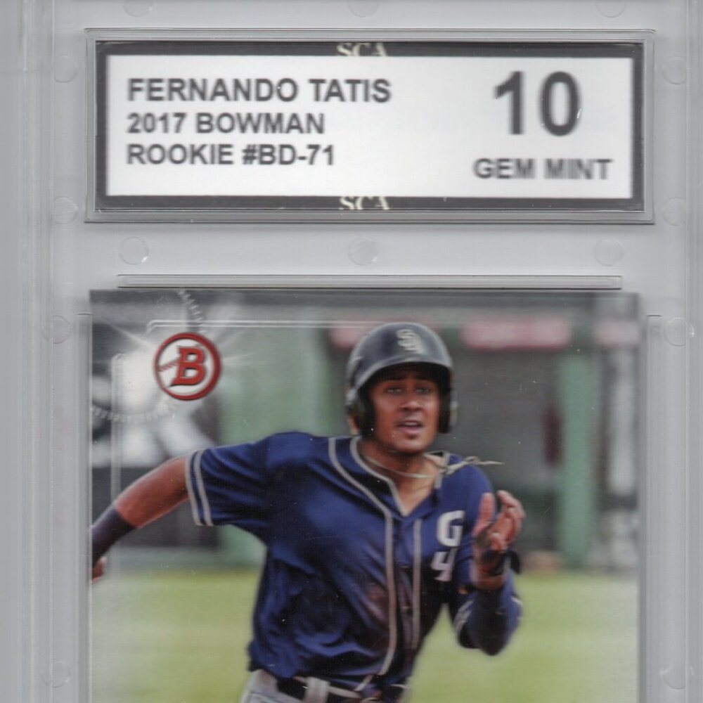 FERNANDO TATIS  2017 BOWMAN ROOKIE CARD SEATTLE MARINERS